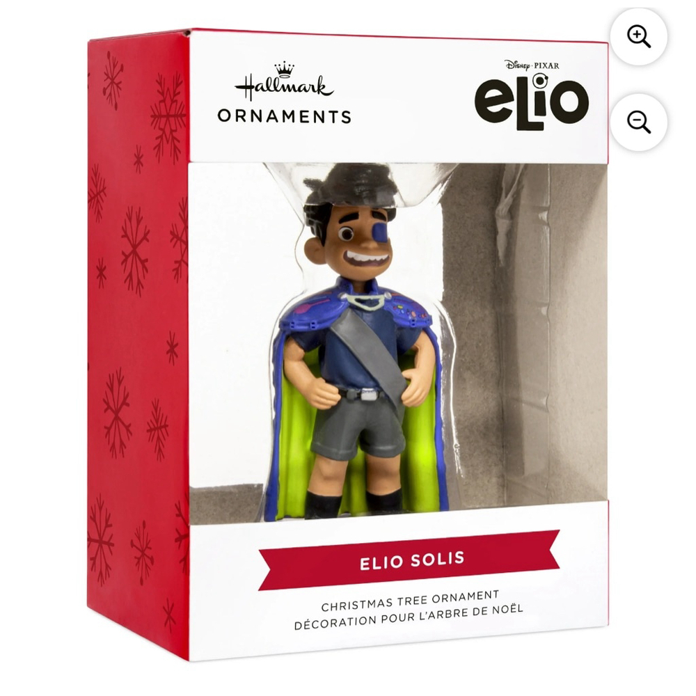NEW Hallmark Elio Solis Christmas Tree Ornament One Size Blue Green